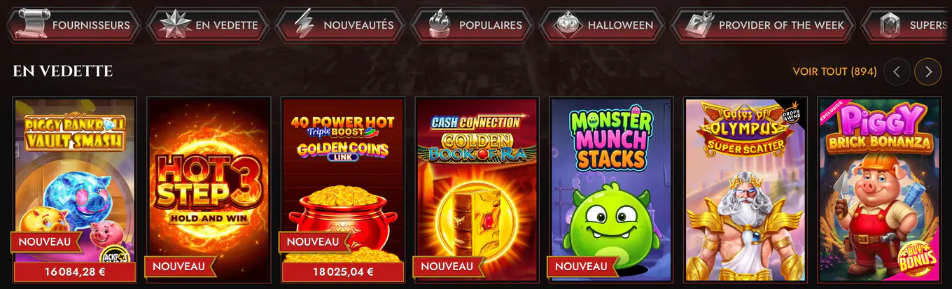 Jeux de table classiques roulette et blackjack sur Legiano Casino